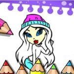 Easy Bratz Coloring